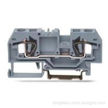 2P Wago 24 -12 AWG 800V 41A Spring Terminal Block Spring-cl